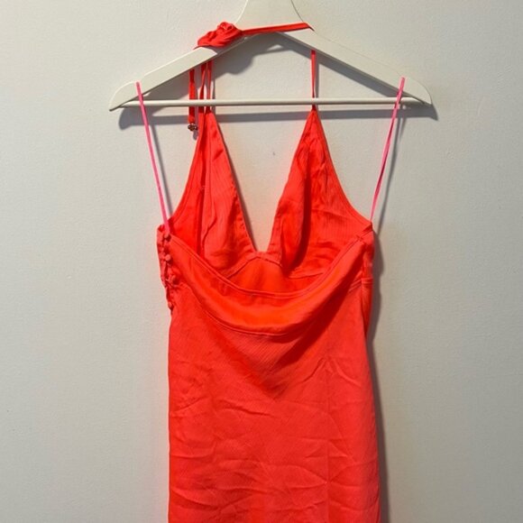 Free People Neon Halter Mini Dress - Picture 7 of 13